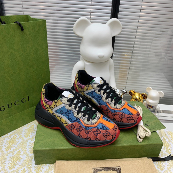 gucc rhyton vintage trainer sneaker