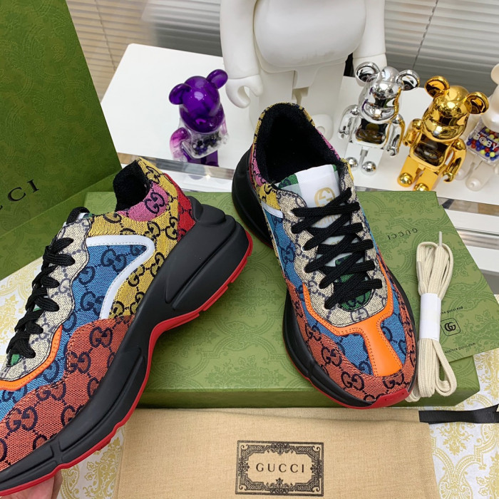 gucc rhyton vintage trainer sneaker