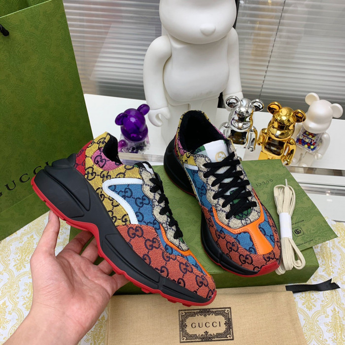 gucc rhyton vintage trainer sneaker