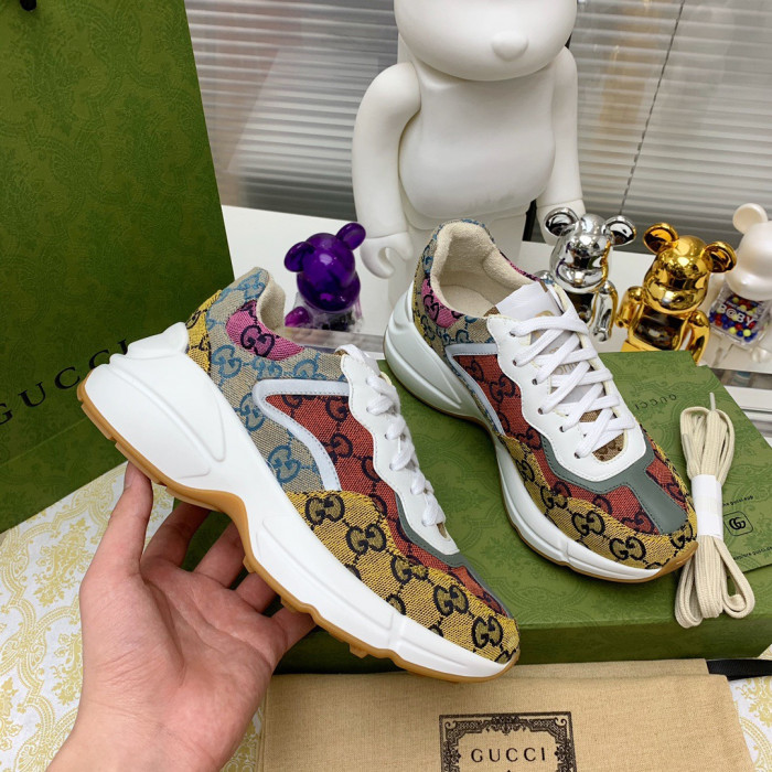 gucc rhyton vintage trainer sneaker