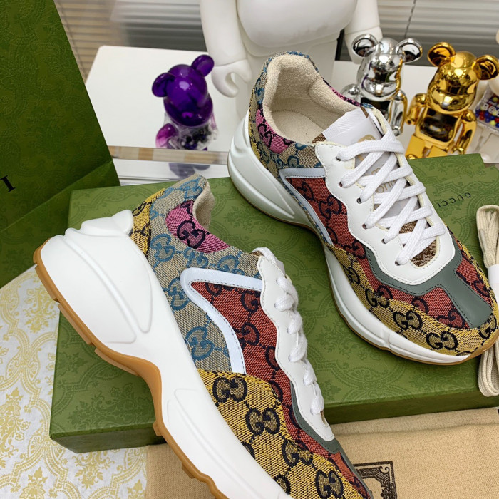 gucc rhyton vintage trainer sneaker